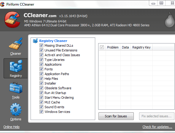 Narzędzie CCleaner