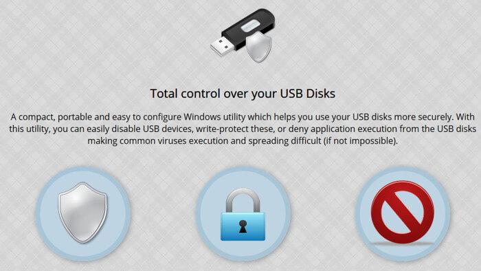 Oprogramowanie do zarządzania dyskami USB do blokowania portów USB