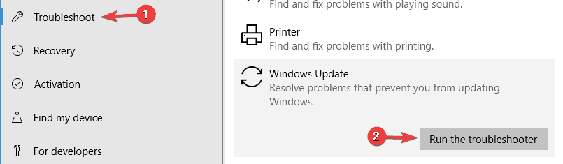 Błąd Windows Update 0x800f0923