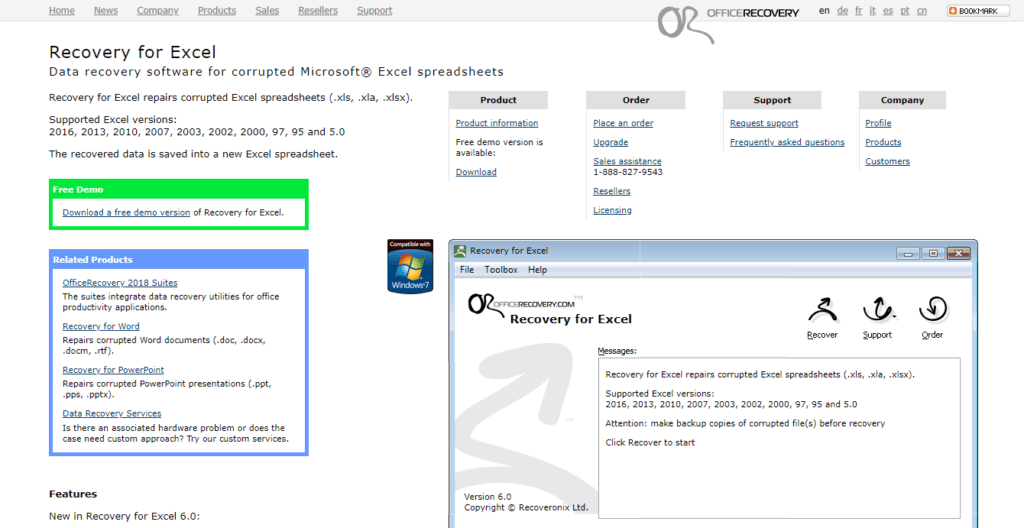 Odzyskiwanie dla programu Excel - naprawa uszkodzonych dokumentów Excel