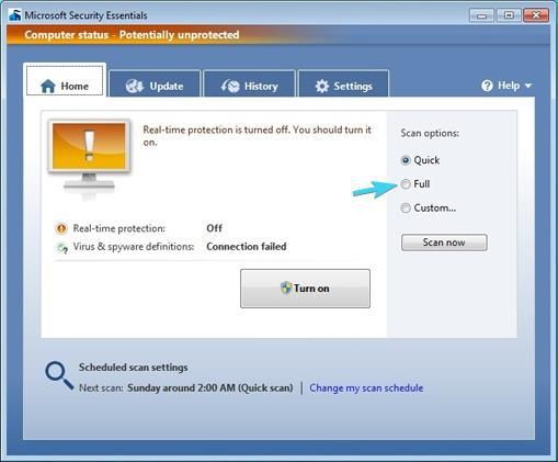 Microsoft Security Essentials Windows 7