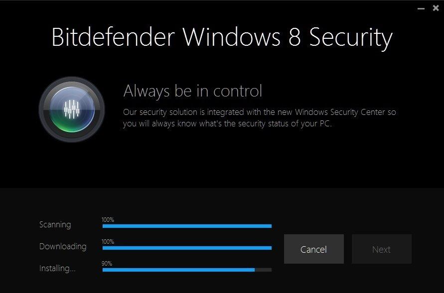 Bitdefender Windows 8.1 sprawdza program antywirusowy