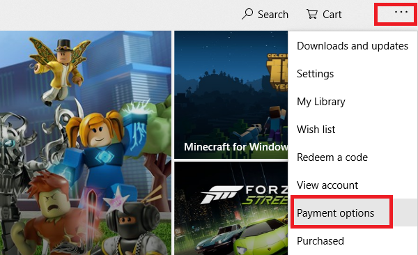 Płatności w sklepie Microsoft Store nie powiodły się, wystąpiły błędy, problemy i problemy