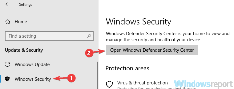 administrator systemu Windows Windows Defender ma ograniczony dostęp