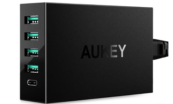 Stacja ładująca AUKEY USB USB-C