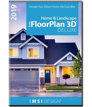 TurboFloorPlan Home & Landscape Deluxe - oprogramowanie do projektowania Blueprint