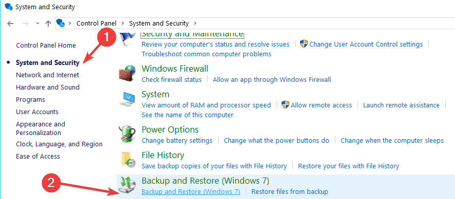 tworzenie kopii zapasowych i przywracanie systemu Windows