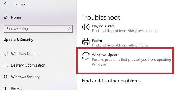 Narzędzie do rozwiązywania problemów z Windows Update