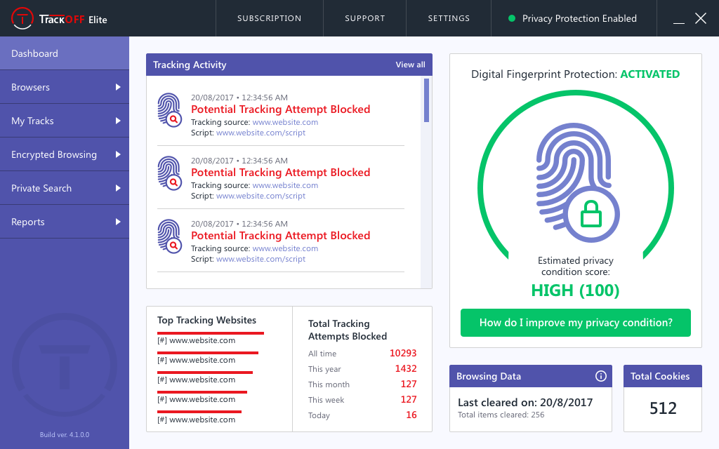 TrackOFF VPN