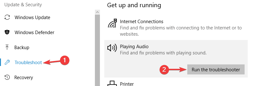 Problem z dźwiękiem Microsoft Edge